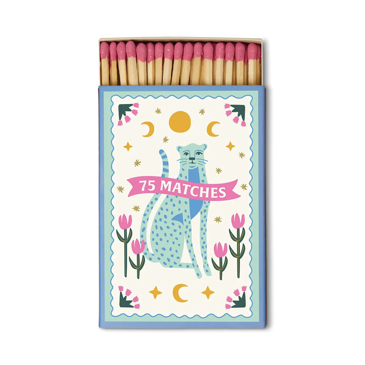 Boîte d'allumettes A dopo - Blue cheetahs