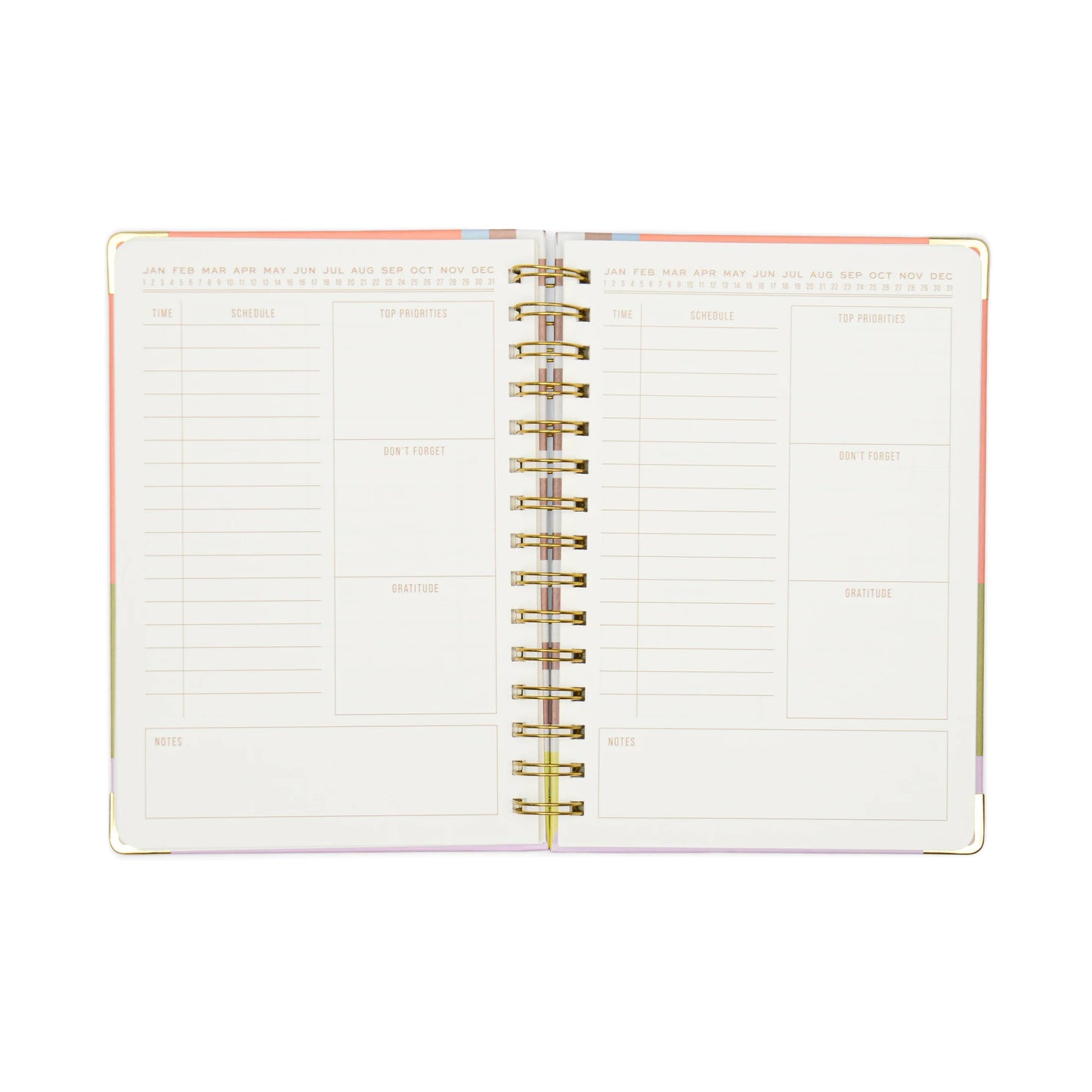 Planner perpétuel 13 mois - Geo checks — Designworks , Lyon