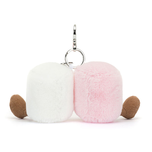 Peluche amuseables Pair of Marshmallows Bag Charm