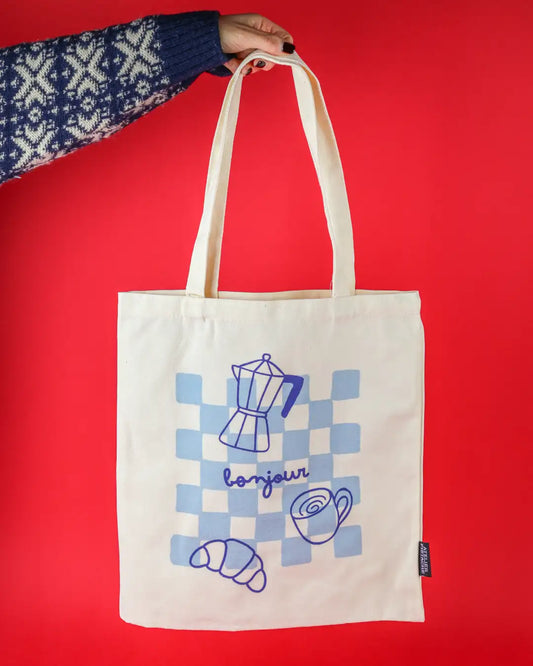 Tote bag - Bonjour