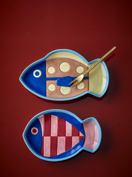 Assiette Willy - poisson rose — Bloomingville , Lyon