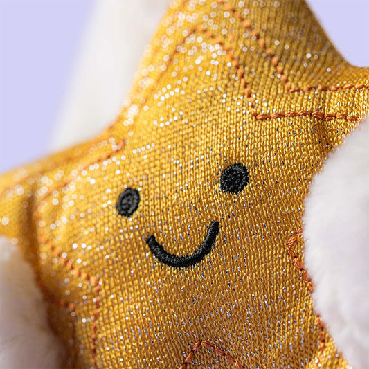 Peluche Cream Bunny with star — Jellycat , Lyon