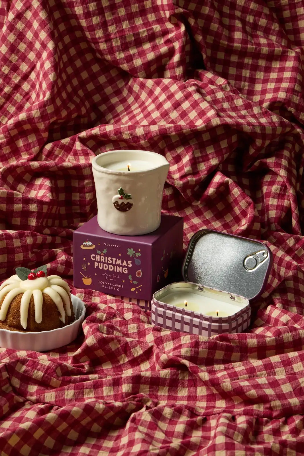 Bougie Bistro conserve - Christmas pudding