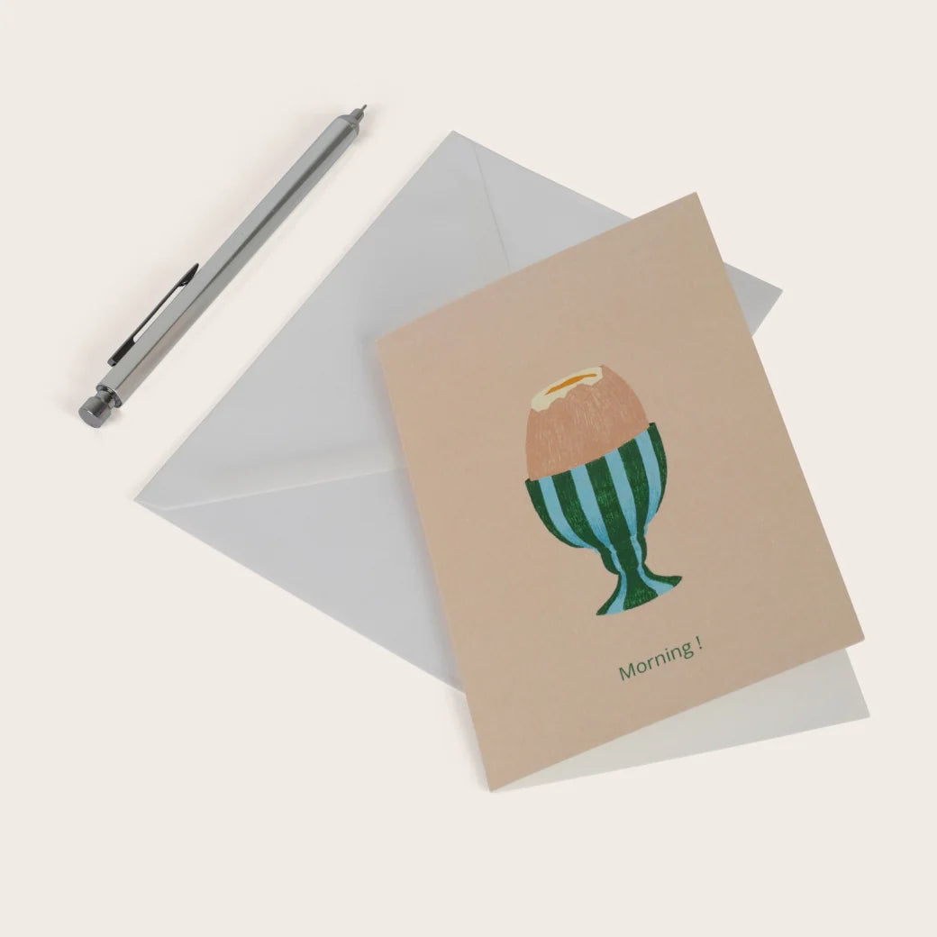 Carte Oeuf "Morning"