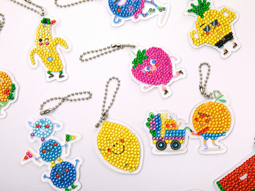 Petit diamonds kids - Porte-clefs — La petite épicerie , Lyon