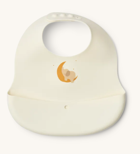 Bavoir en silicone - Elephant — Liewood , Lyon