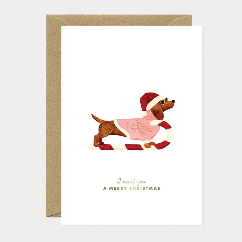 Carte Merry woofmas