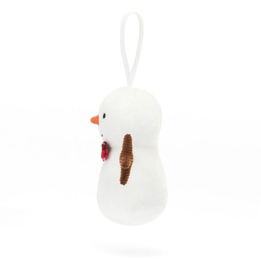 Peluche Festive Folly Snowman — Jellycat , Lyon