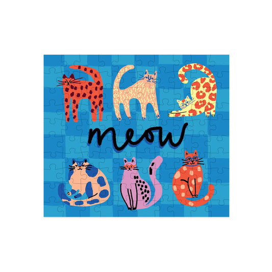Mini puzzle - Meow - Cats