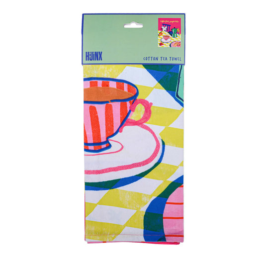 Torchon - Coffee first people later - Cat