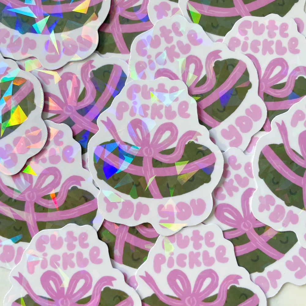 Sticker - Cute pickle for you