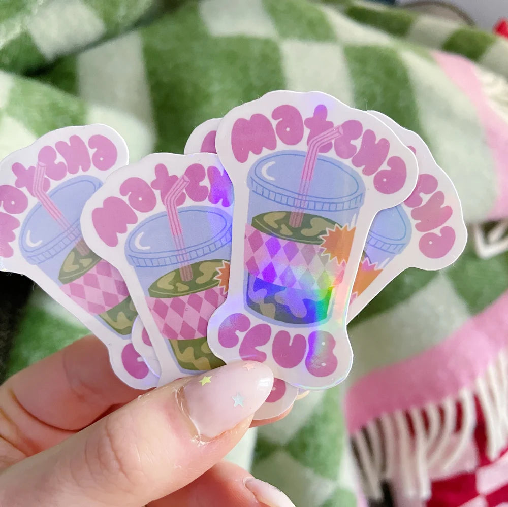Sticker - Matcha club