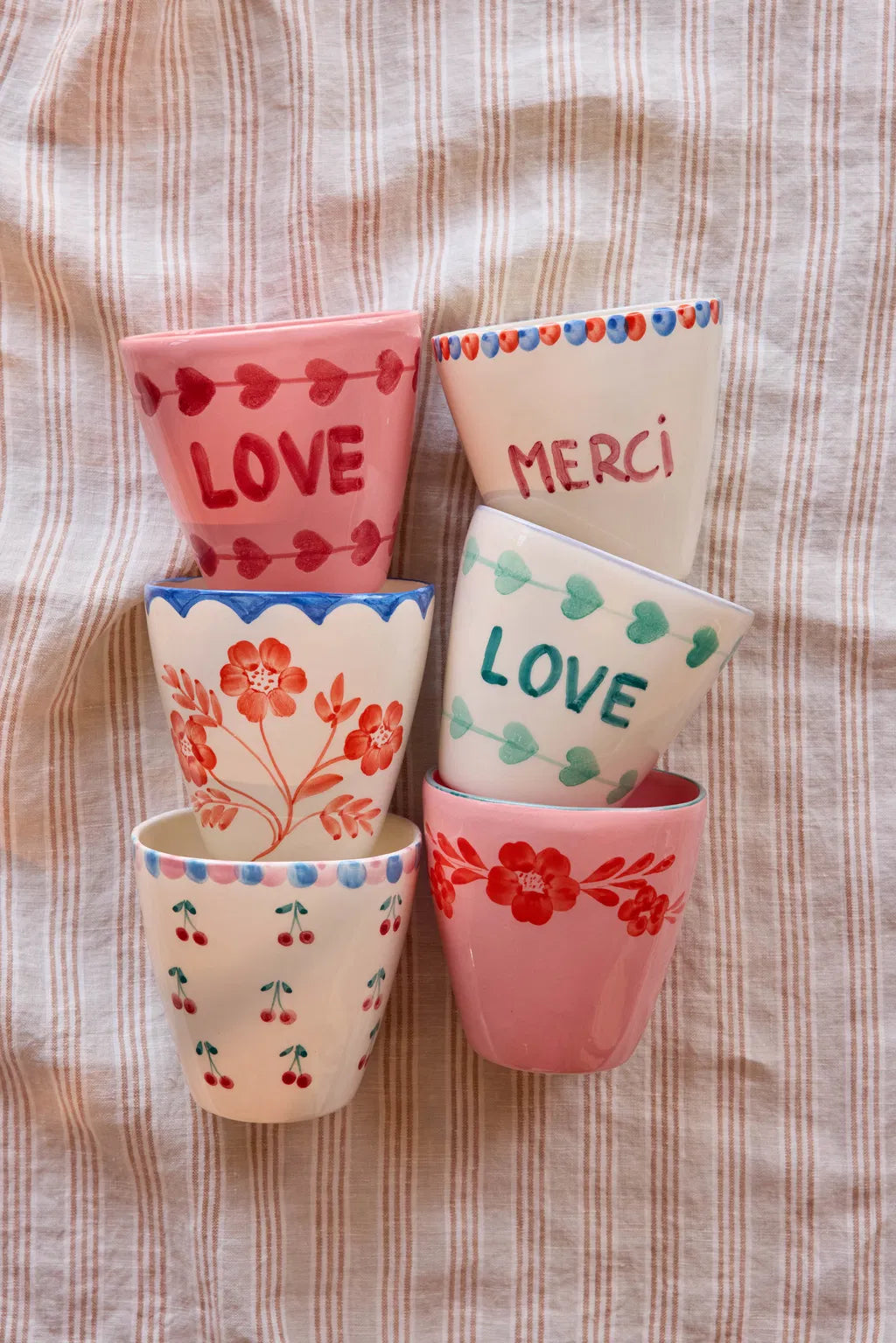 Tasse Flower wine - Rose — Rice , Lyon