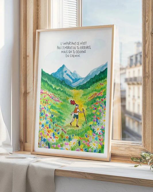 Affiche A3 - Le chemin