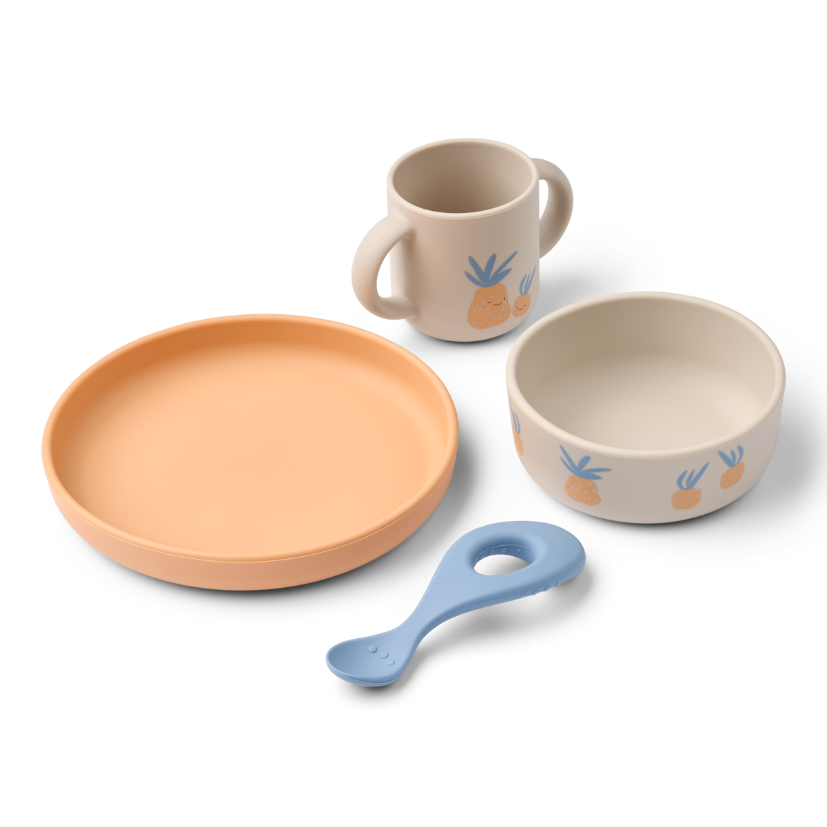 Set de repas Vivi - Pineapple / Sandy