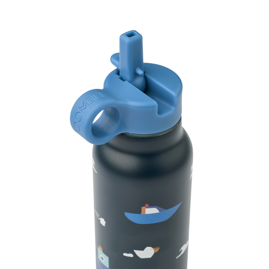 Bouteille isotherme - Sailing/Classic navy 350 mL — Liewood , Lyon
