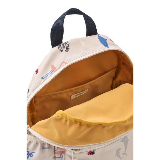 Petit sac-à-dos Andreas - Around the world/Sandy — Liewood , Lyon