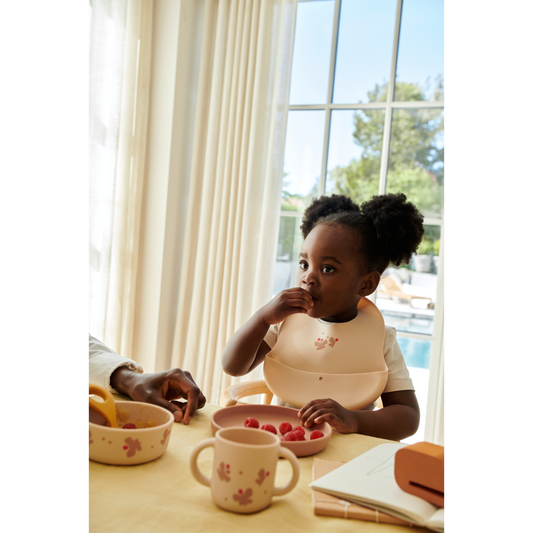 Bavoir en silicone - Butterfly