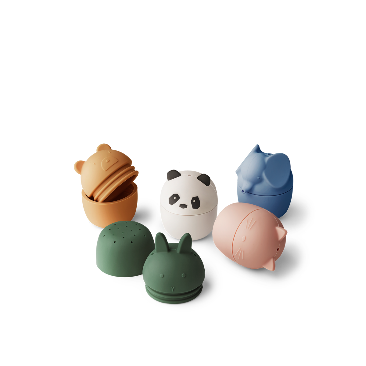 Set de 5 jouets de bain Gaby - Creme de la creme multi mix — Liewood , Lyon