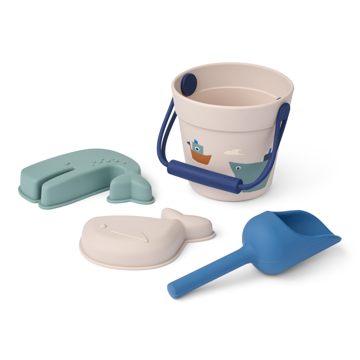 Mini set de plage en silicone - Sailing / Sandy