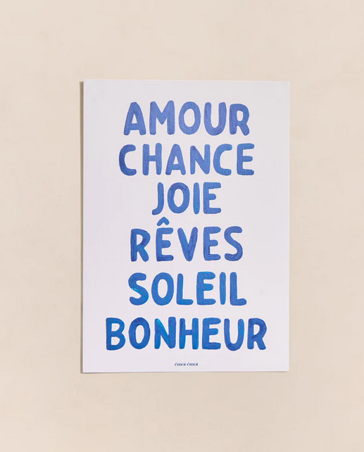 Affiche Meilleurs voeux — Émoi émoi , Lyon