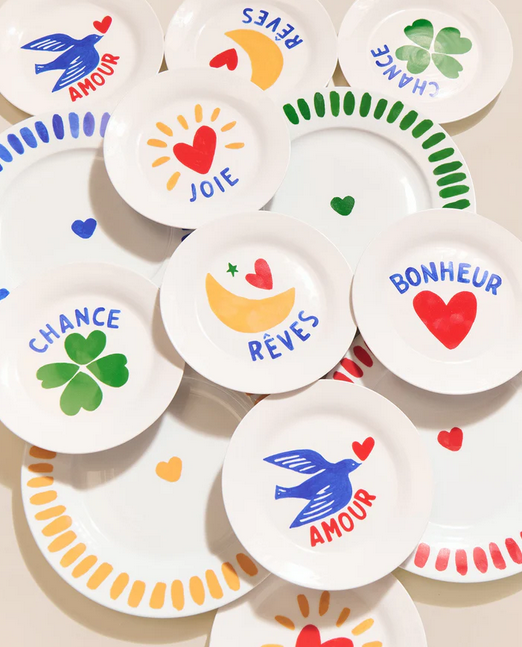 Petite assiette Bonheur — Émoi émoi , Lyon