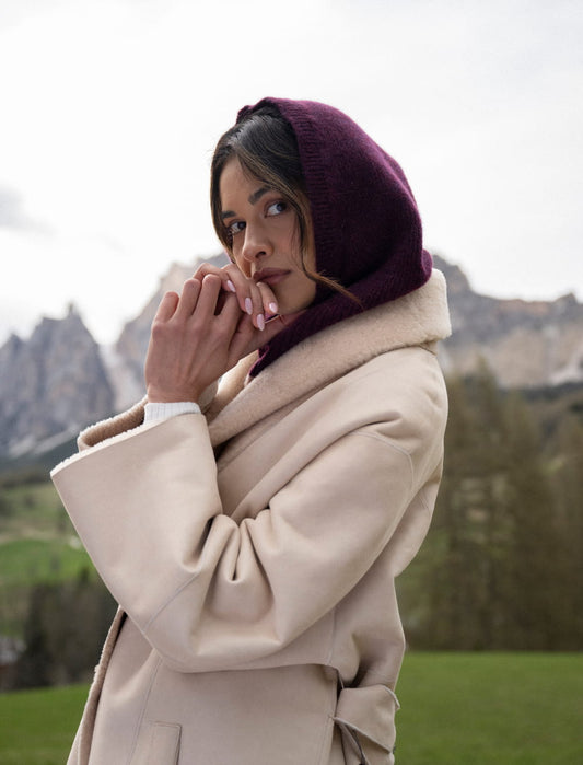 Cagoule Cozy - Figue mocha — Maradji , Lyon