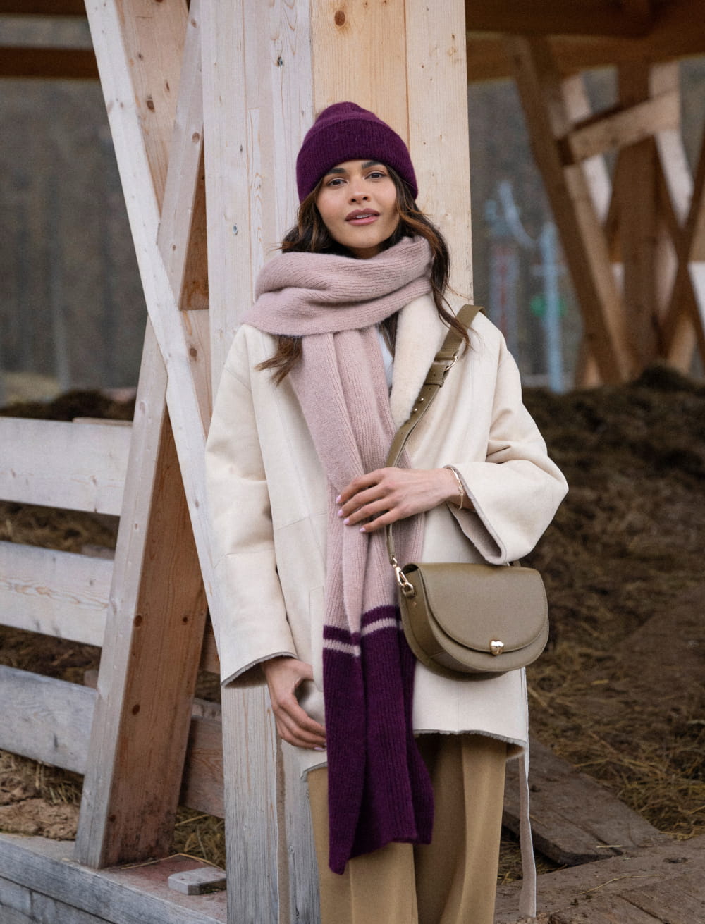 Echarpe Frost - Mocha figue — Maradji , Lyon