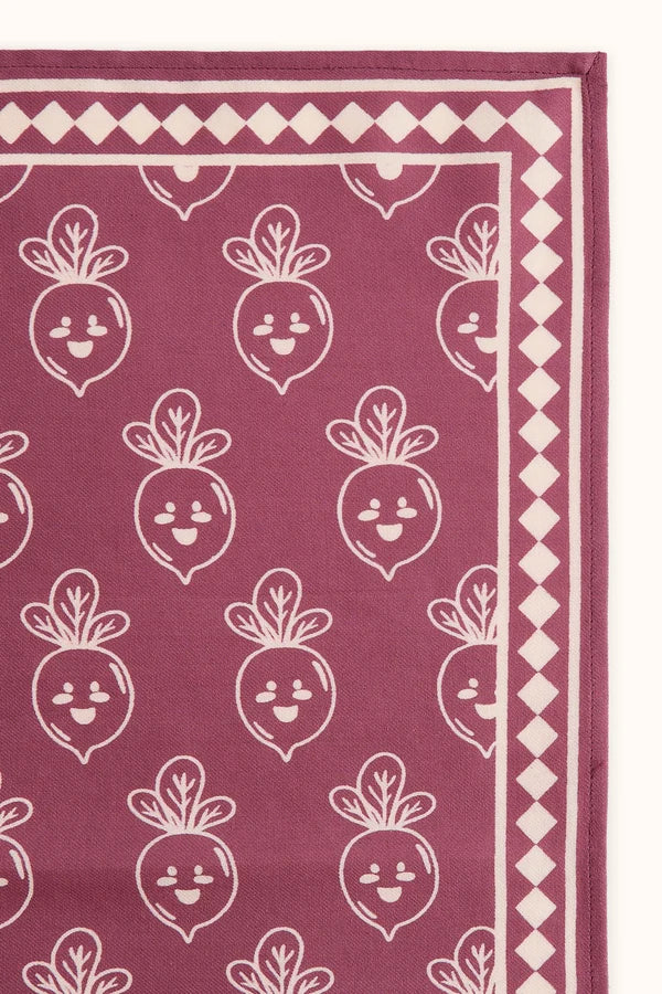 Small foulard Manika - Roots taupe