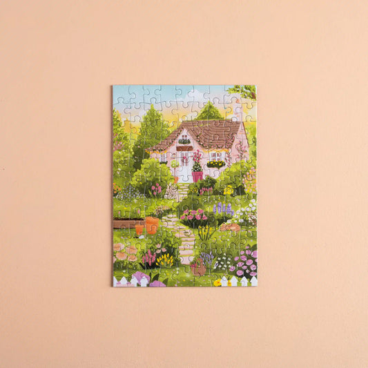 Mini puzzle Le cottage de printemps
