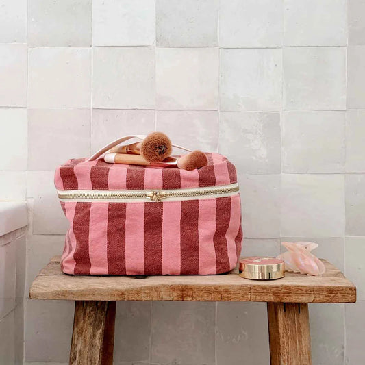 Vanity Oona - Rayure brick/pink