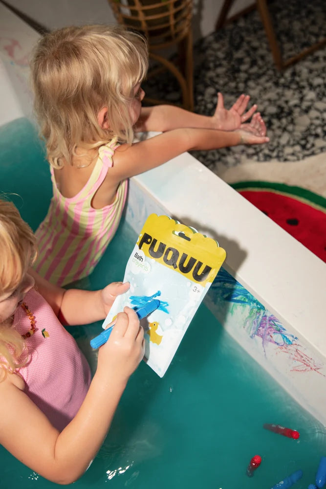 Crayons de bain lavables - 6 couleurs