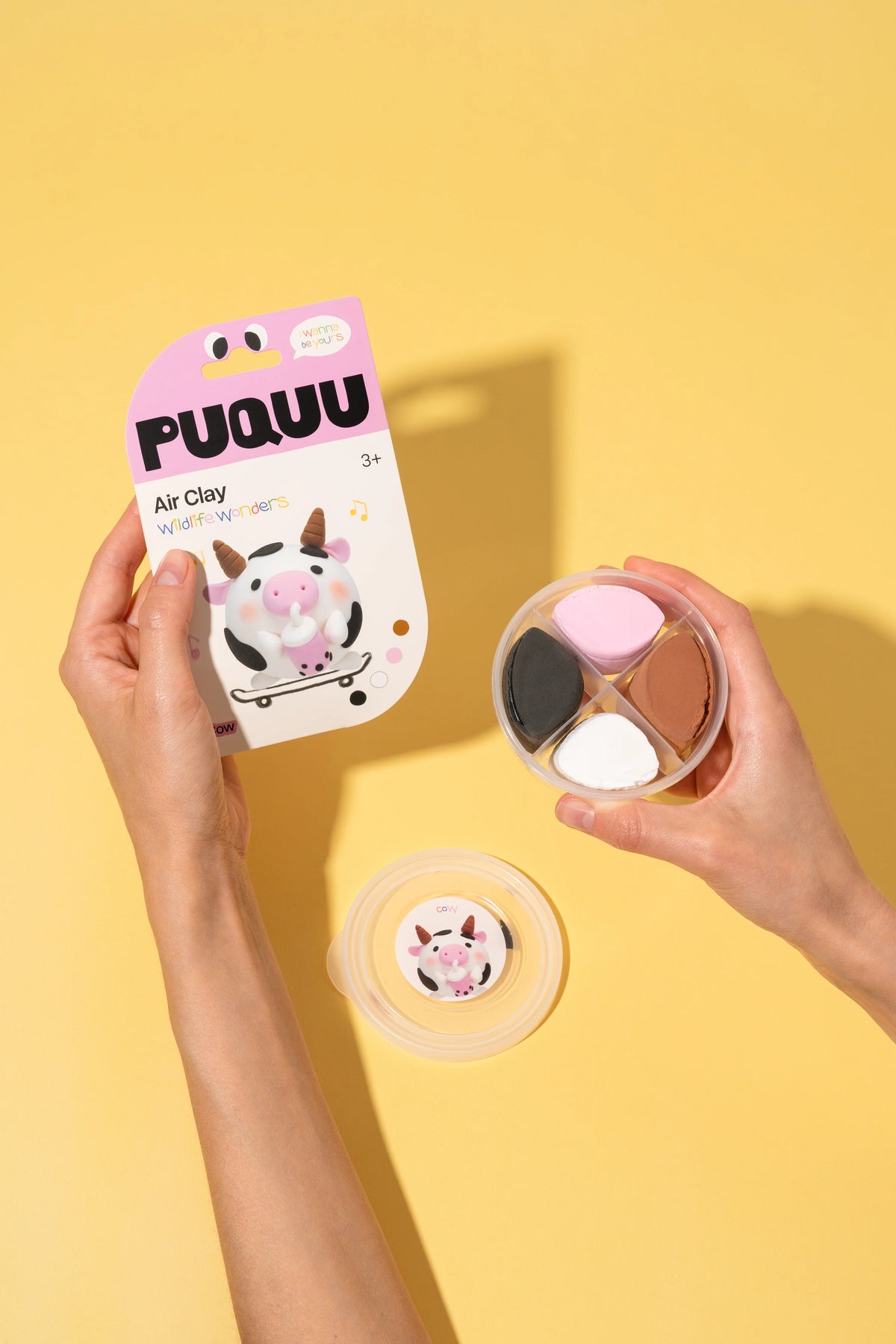 Pâte à modeler autodurcissante - Cow