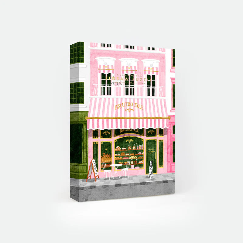 Puzzle Pink bakery — All the ways to say , Lyon