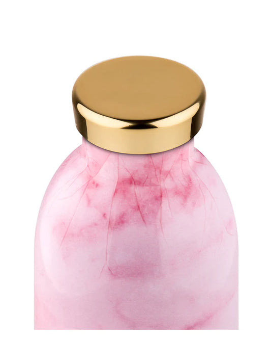 Gourde isotherme 500mL - Marble pink