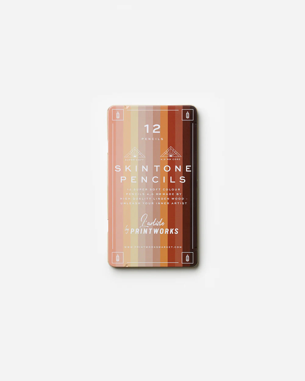 Crayons de couleur - Skin tone — Printworks , Lyon