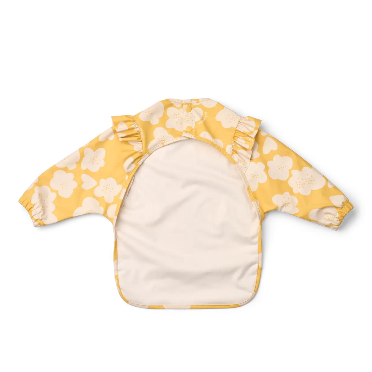 Bavoir/tablier à manches - Flower / Lemon yellow — Liewood , Lyon