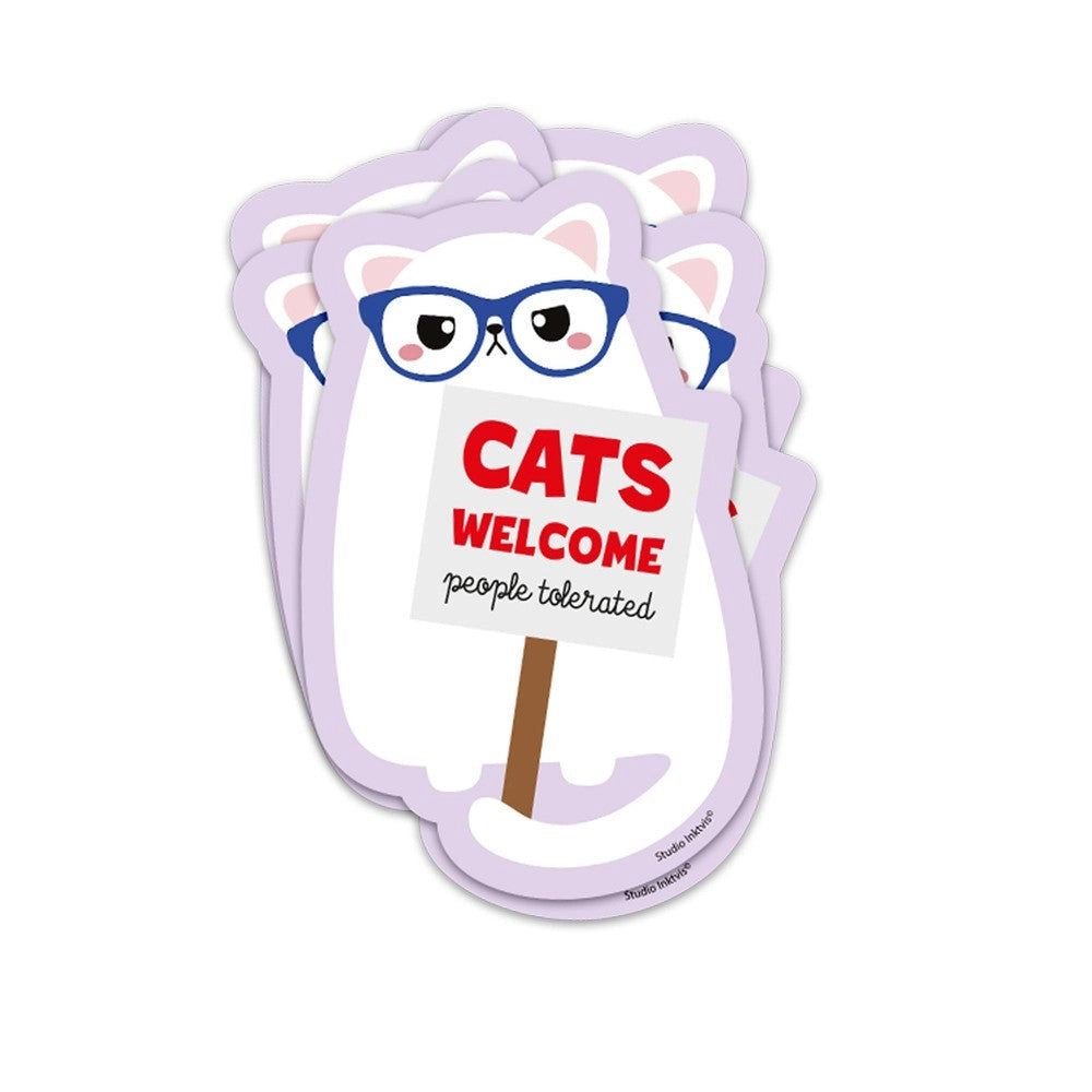 Sticker Cats welcome