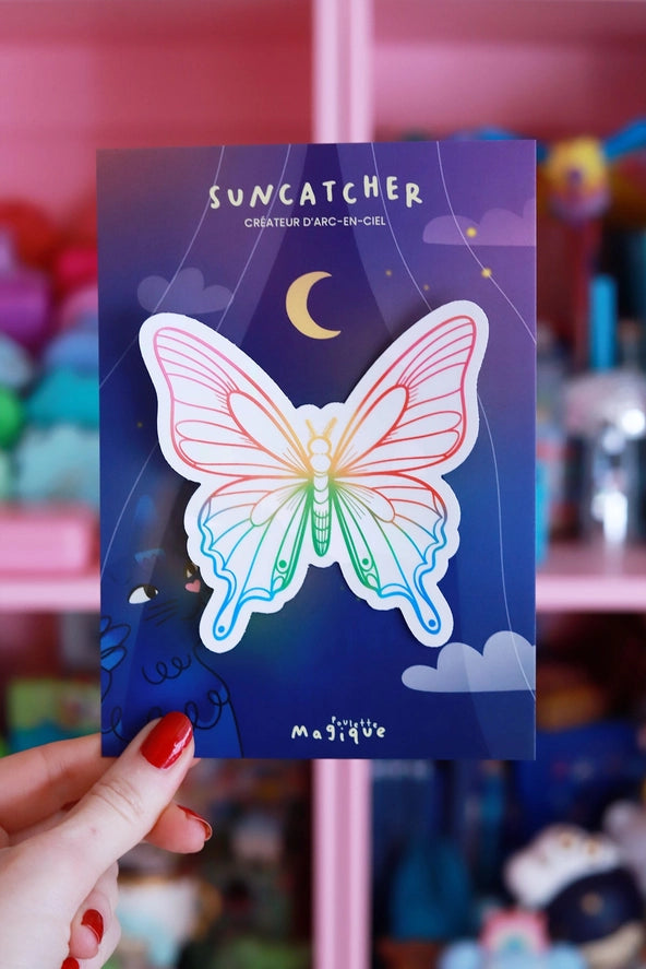 Sticker Suncatcher - Papillon