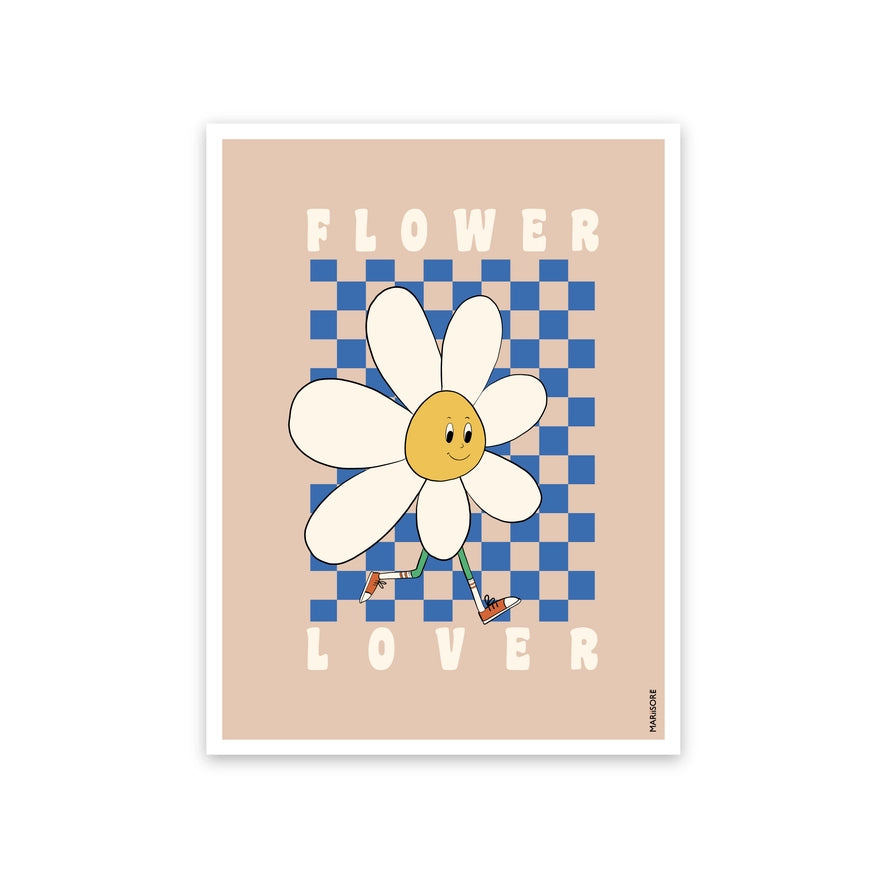 Affiche A3 - Flower lover