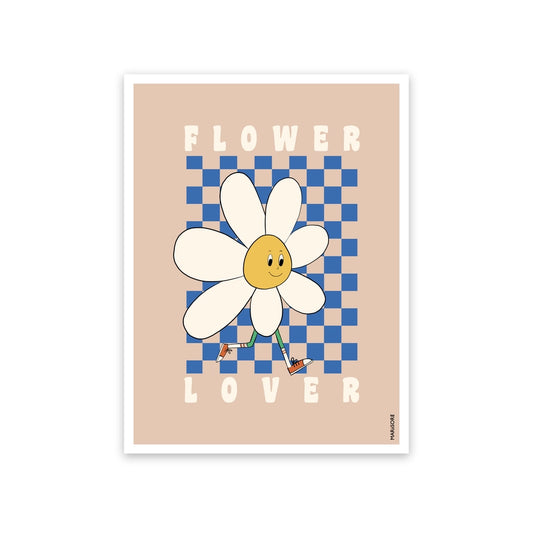 Affiche A3 - Flower lover