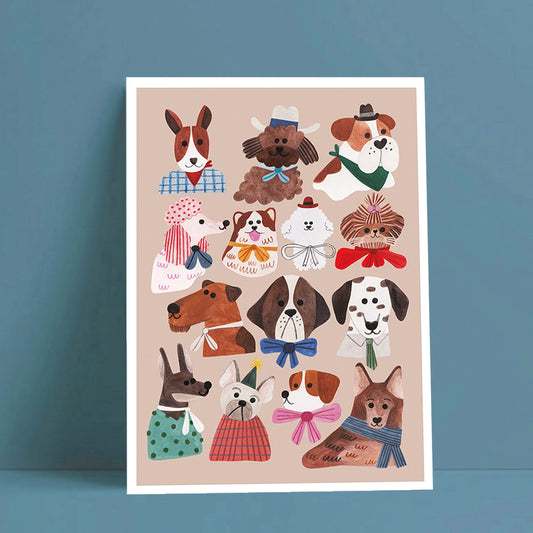 Affiche A4 - Doggies