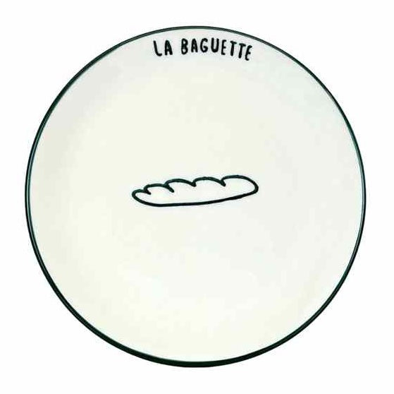 Assiette Petit déjeuner - La baguette