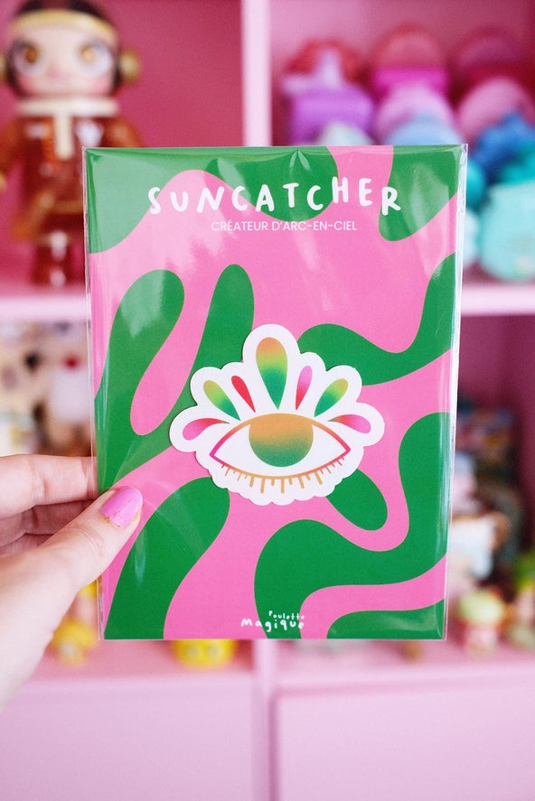 Sticker Suncatcher - Oeil porte bonheur