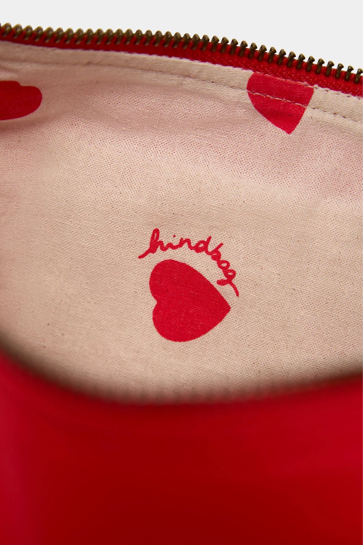 Sac banane Andrea - Coeur carmin