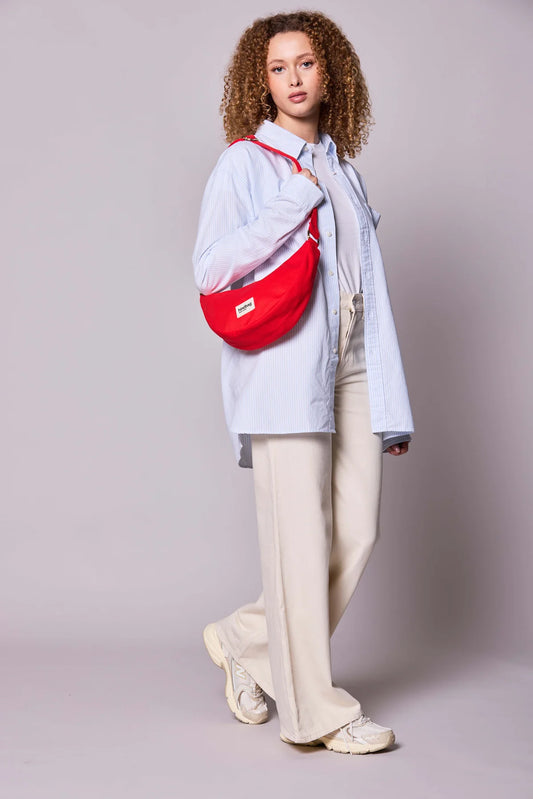 Sac banane Andrea - Coeur carmin