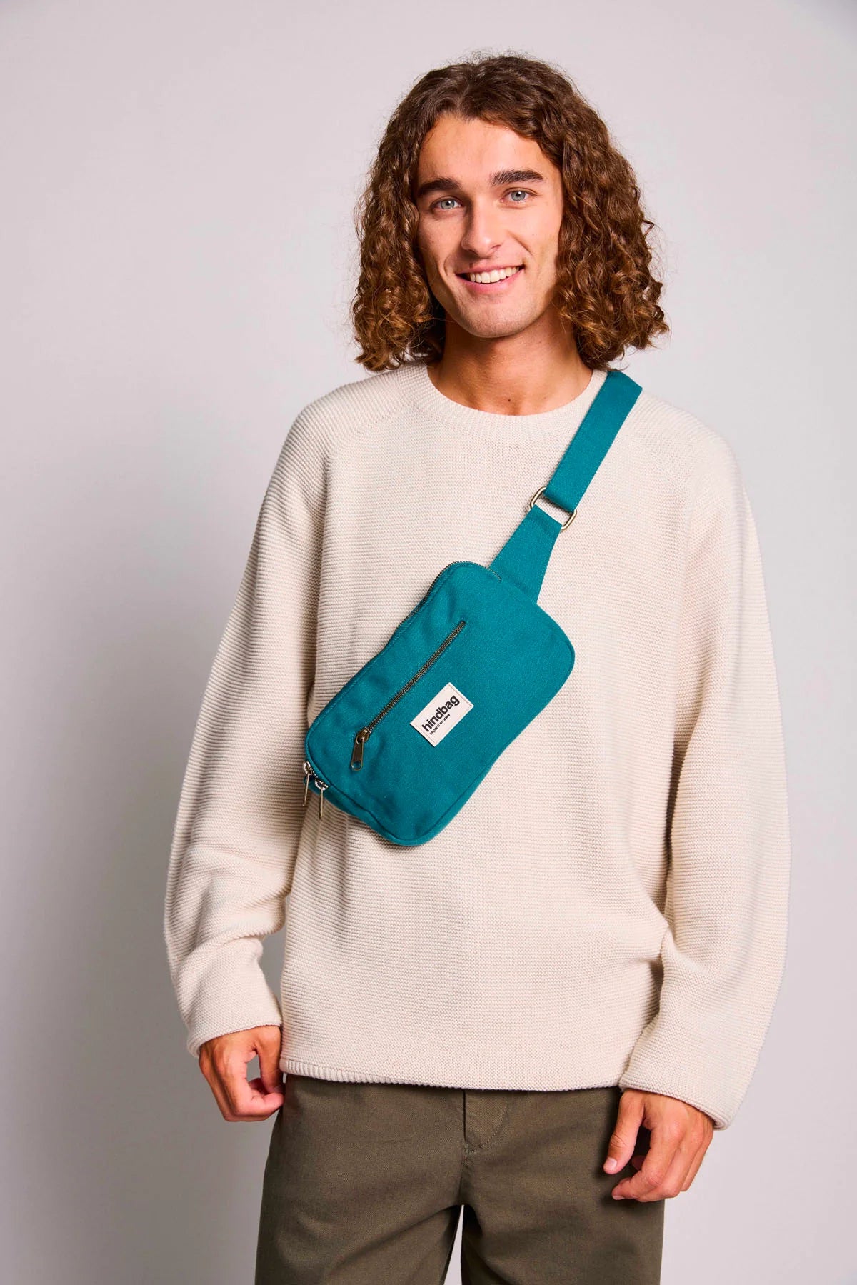 Sac banane Harry - Bleu paon — Hindbag , Lyon