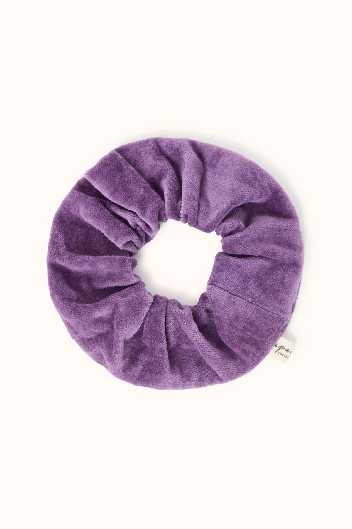 Chouchou Manju - Velours lisse mauve