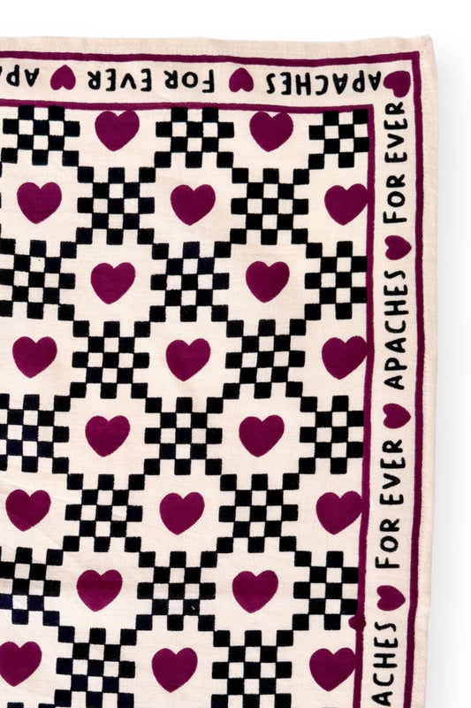 Big foulard Latika - Amor macadamia