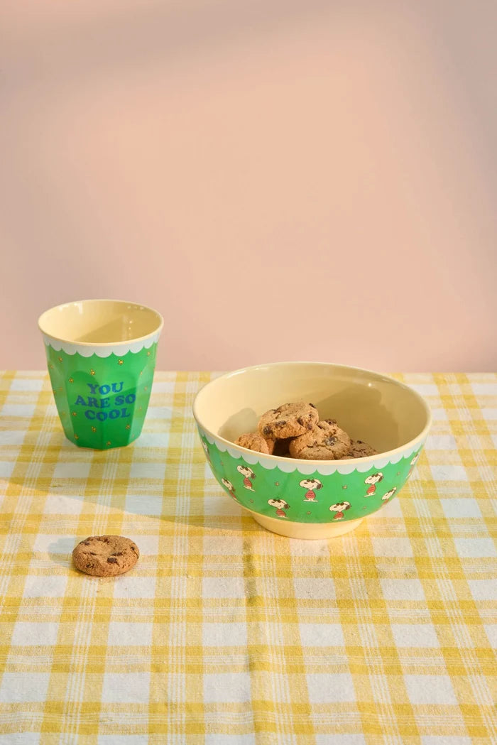 Bol medium Snoopy - Vert
